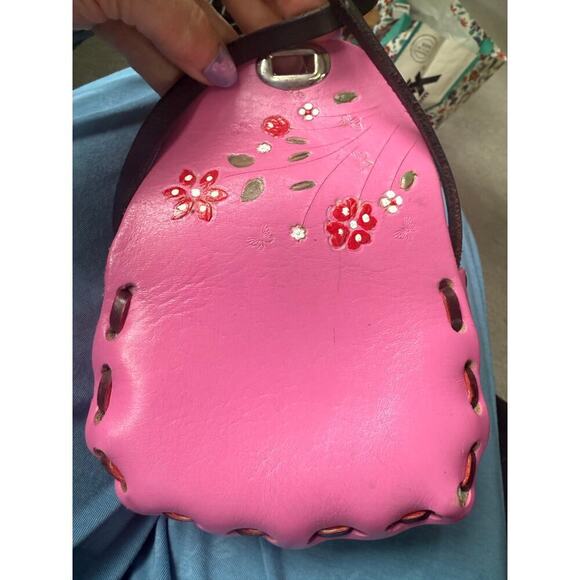 Mexico hand made leather crossbody mini purse
Great condition - Picture 2 of 10